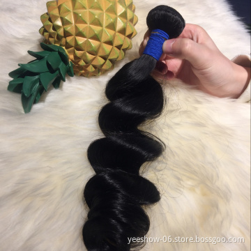 34 inch best cheap affordable clear bags drop ship virgin human hair weave bundle short